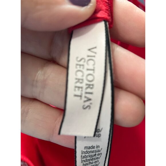 Victorias Secret 34C Red Lace Push-Up Bra Cocquette - Picture 6 of 9